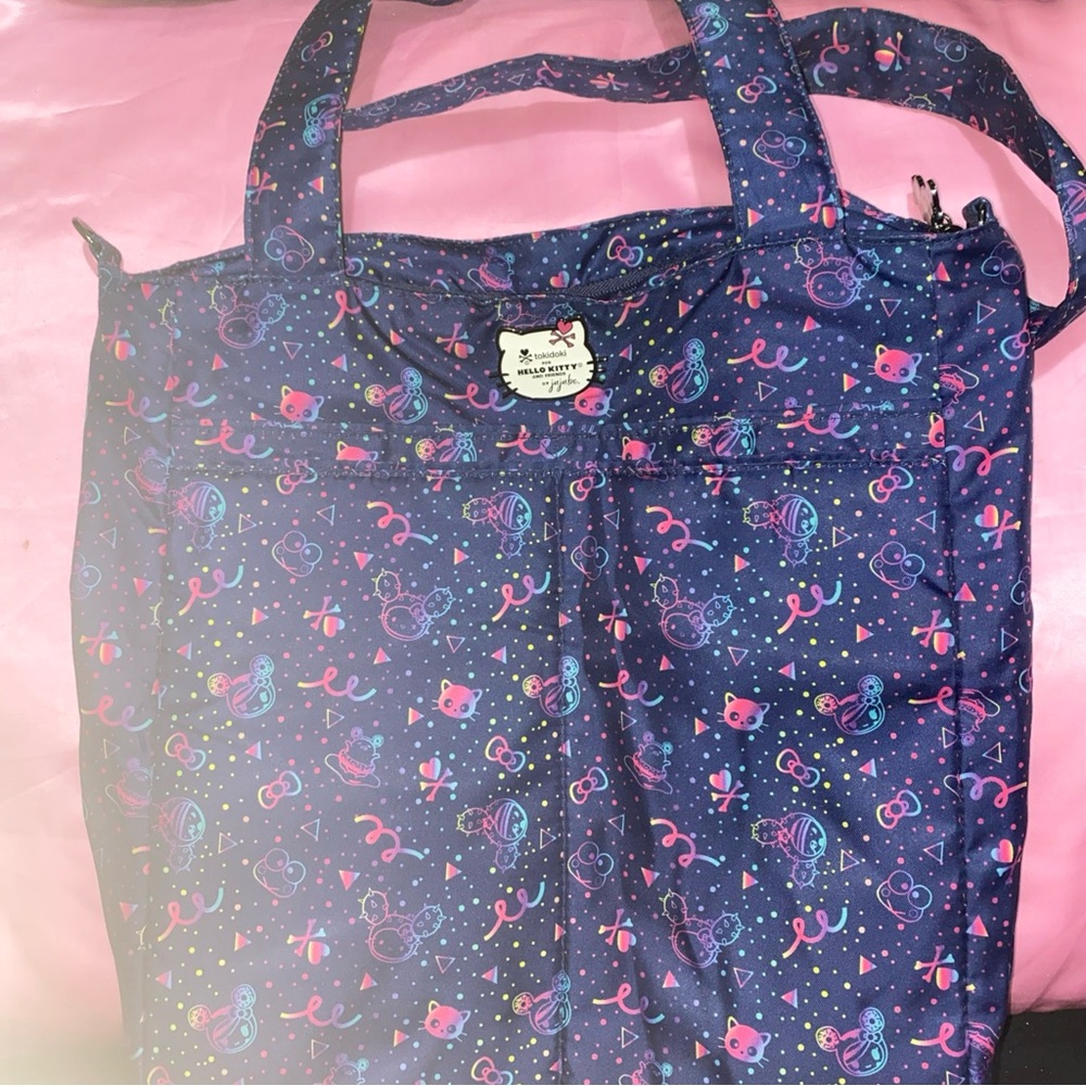 Hello Kitty x Tokidoki Shoulder Tote Bag with Charms